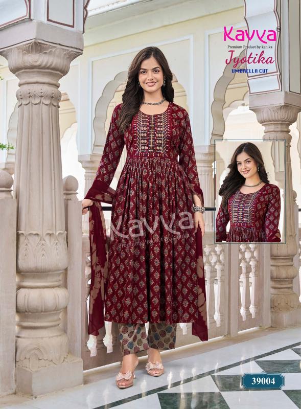 Kavya jyotika vol 39 branded designer kurti wholesale shops in mumbai